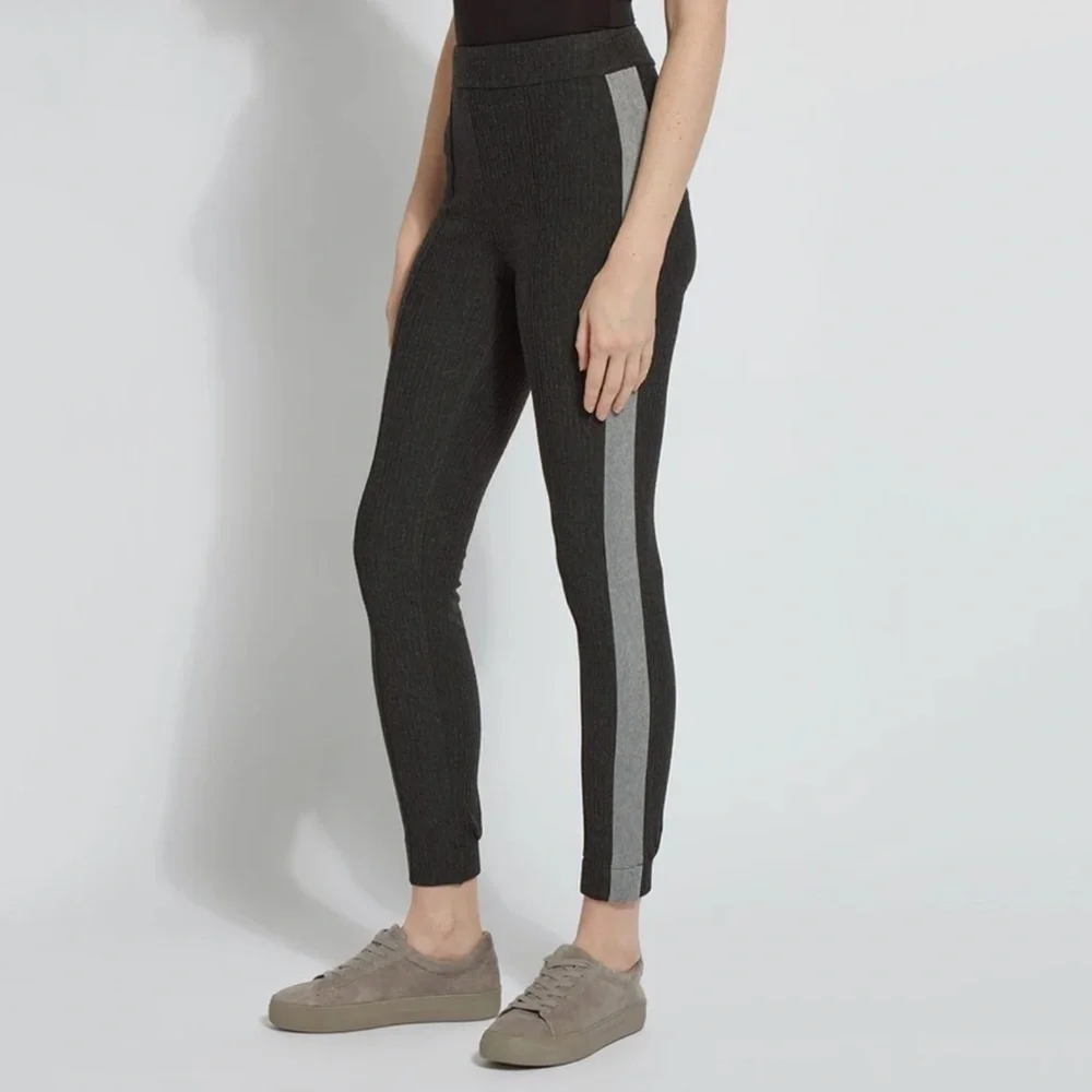 NWT Lysse Varick Elevated Track Pant in Charcoal Grey